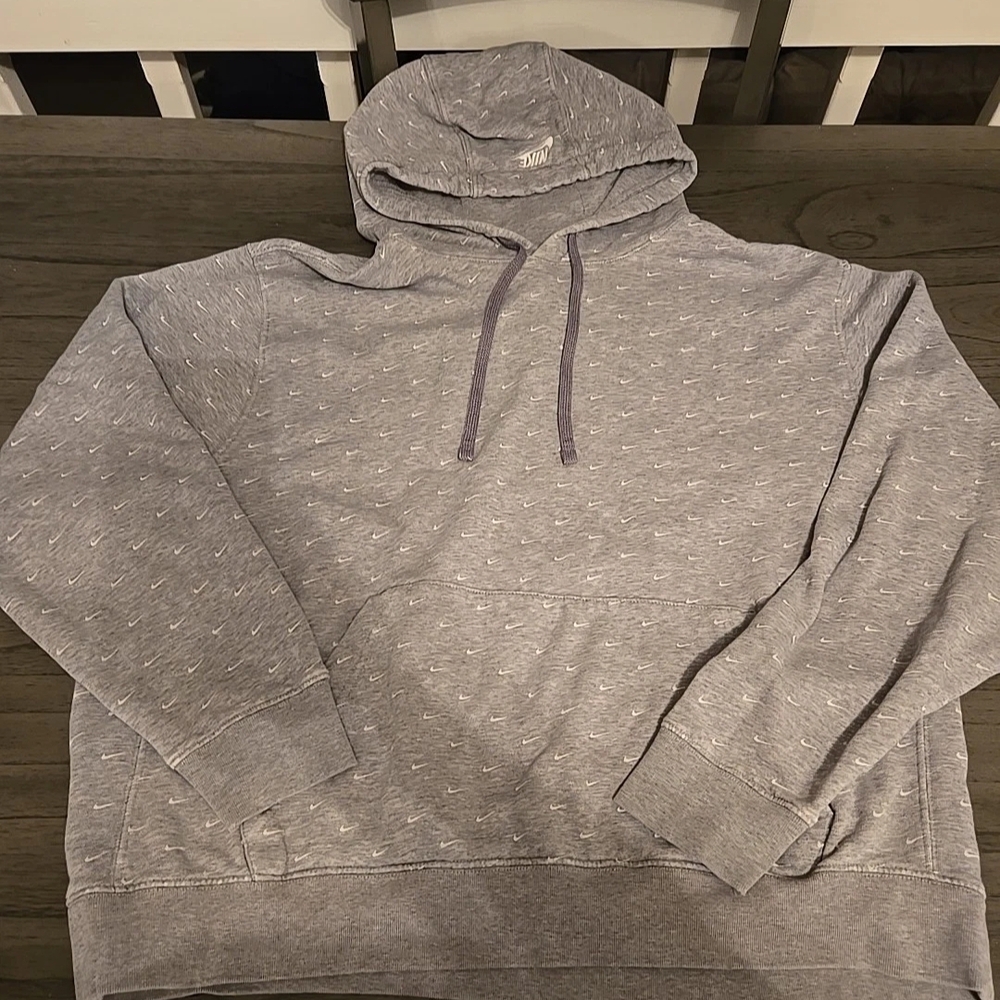 Nike Heather Gray Hoodie